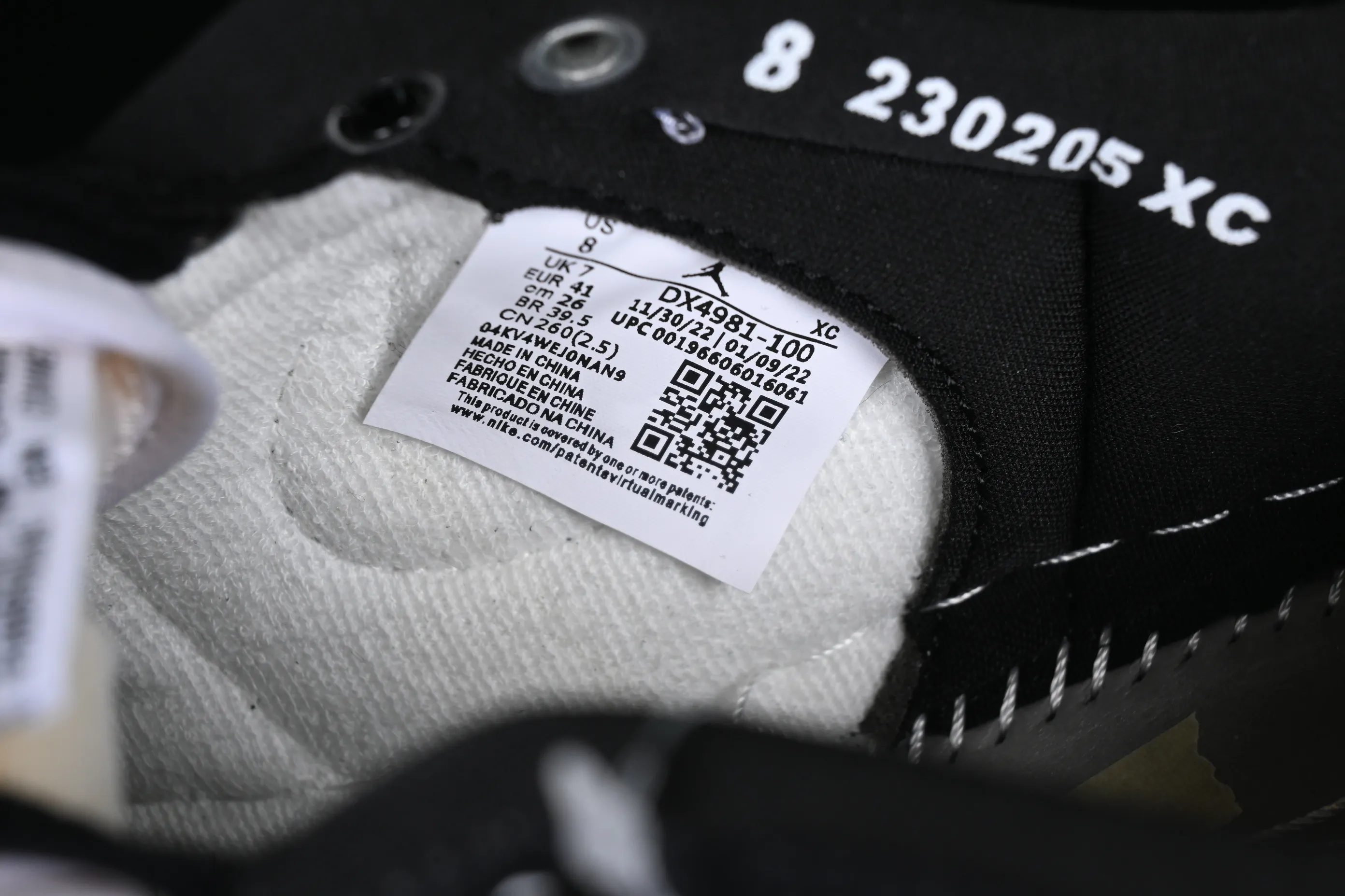 All categories Air Jordan Jordan series basketball shoes Air Jordan 1 Low Z version AJKO 1 Low Shadow "Panda" AJ1 Joe 1 Panda canvas cultural casual shoes DX4981-100